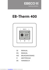 EBECO EB-Therm 400 Handbuch