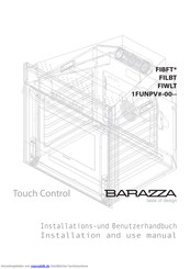 Barazza Touch Control Benutzerhandbuch
