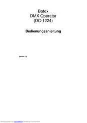 Botex DC-1224 Bedienungsanleitung