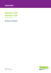 Valeo Thermo E320 Handbuch