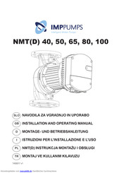 IMP Pumps NMT 100 Betriebsanleitung