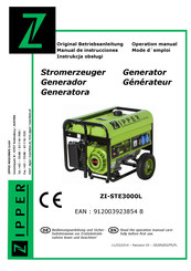 zipper ZI-STE3000L Originalbetriebsanleitung