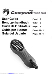 Conrad Compact DSP Test- Set Benutzerhandbuch