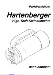 Hartenberger Nano compact Betriebsanleitung