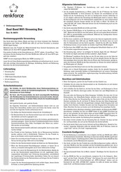 Renkforce 808751 Bedienungsanleitung