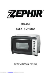 Zephir ZHC155 Bedienungsanleitung