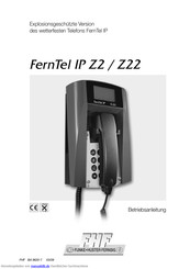 FHF FernTel IP Z22 Betriebsanleitung