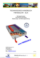 Grammer TWINSOLAR 2.0 Technisches Handbuch