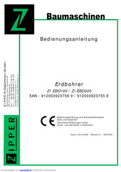 Zipper ZI-EBO100 Bedienungsanleitung