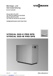 Viessmann VITOCAL 300-G PRO SPS Serviceanleitung