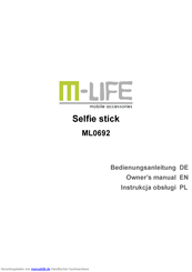 M-Life ML0692 Bedienungsanleitung
