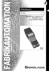 Pepperl+Fuchs IPT-HH9 Handbuch