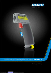 Ecom Instruments Ex-MP4 a Bedienungsanleitung