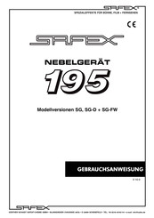 safex 195 SG Gebrauchsanweisung
