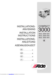 Alde Compact 3000 93X Installationsanleitung