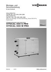 Viessmann VITOCAL 300-W PROBW 1155 Montageanleitung