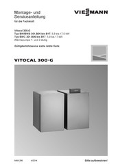 Viessmann Vitocal 300-GBW/BWS 301.B06 Montageanleitung