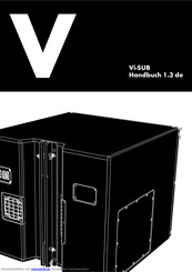 D&B Audiotechnik Vi-SUB Handbuch