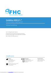 FHC Guideline 4000 LP+ Gebrauchsanleitung