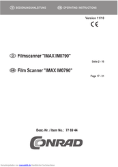 Imax 77 69 44 Bedienungsanleitung