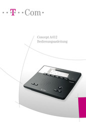 T-Mobile Concept A412 Bedienungsanleitung