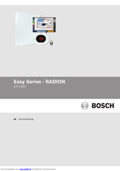 Bosch RADION ICP-EZM2 Kurzanleitung
