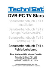 TechniSat CableStar 2 PCI Benutzerhandbuch
