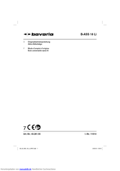 Bavaria 43.261.55 Originalbetriebsanleitung