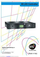 DTS Z8 LED Controller Bedienungsanleitung