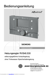 Siemens RVS46.530 Bedienungsanleitung