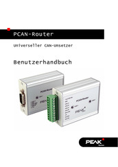 Peak PCAN-Router Benutzerhandbuch