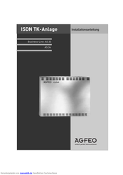 AGFEO AS 34 Installationsanleitung