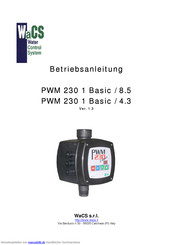 WaCS PWM 230 1 Basic / 4.3 Betriebsanleitung