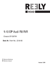 Reely 1:10 EP Audi R8 RtR Serviceanleitung