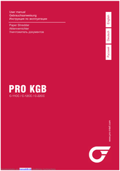 PRO Intellect Technology PRO KGB C-22CC Gebrauchsanweisung