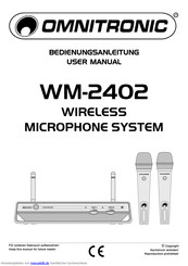 Omnitronic WM-2402 Bedienungsanleitung