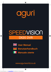 aguri SPEEDVISION DX20 DVR Benutzerhandbuch