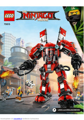 LEGO The NINJAGO movie 70615 Montageanleitung