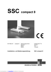 Rittal SSC compact 8 Installationsanleitung