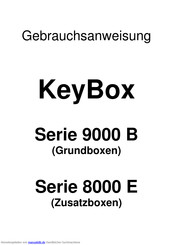 Hafele KeyBox 9001 B Gebrauchsanweisung