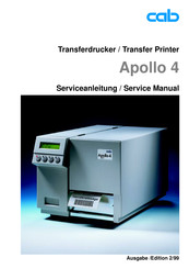 CAB apollo 4 Serviceanleitung