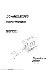 Hypertherm powermax380 Betriebsanleitung