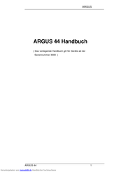 Argus 44 Handbuch