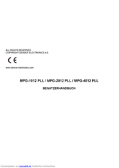 Denver MPG-2012 PLL Benutzerhandbuch