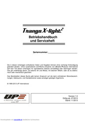 UP Trango X-light 2 Betriebshandbuch