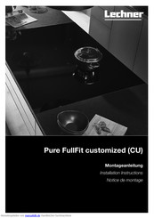 Lechner Pure FullFit CU120 Montageanleitung