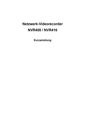 Indexa NVR416 Kurzanleitung