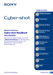Sony Cyber-shot DSC-W55 Handbuch