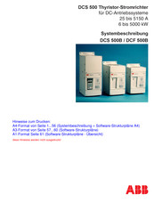 ABB DCS 500B Systembeschreibung