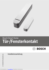 Bosch Contact AA Installationsanleitung